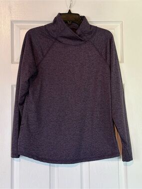 Apana Plum Cowl Neck Pullover